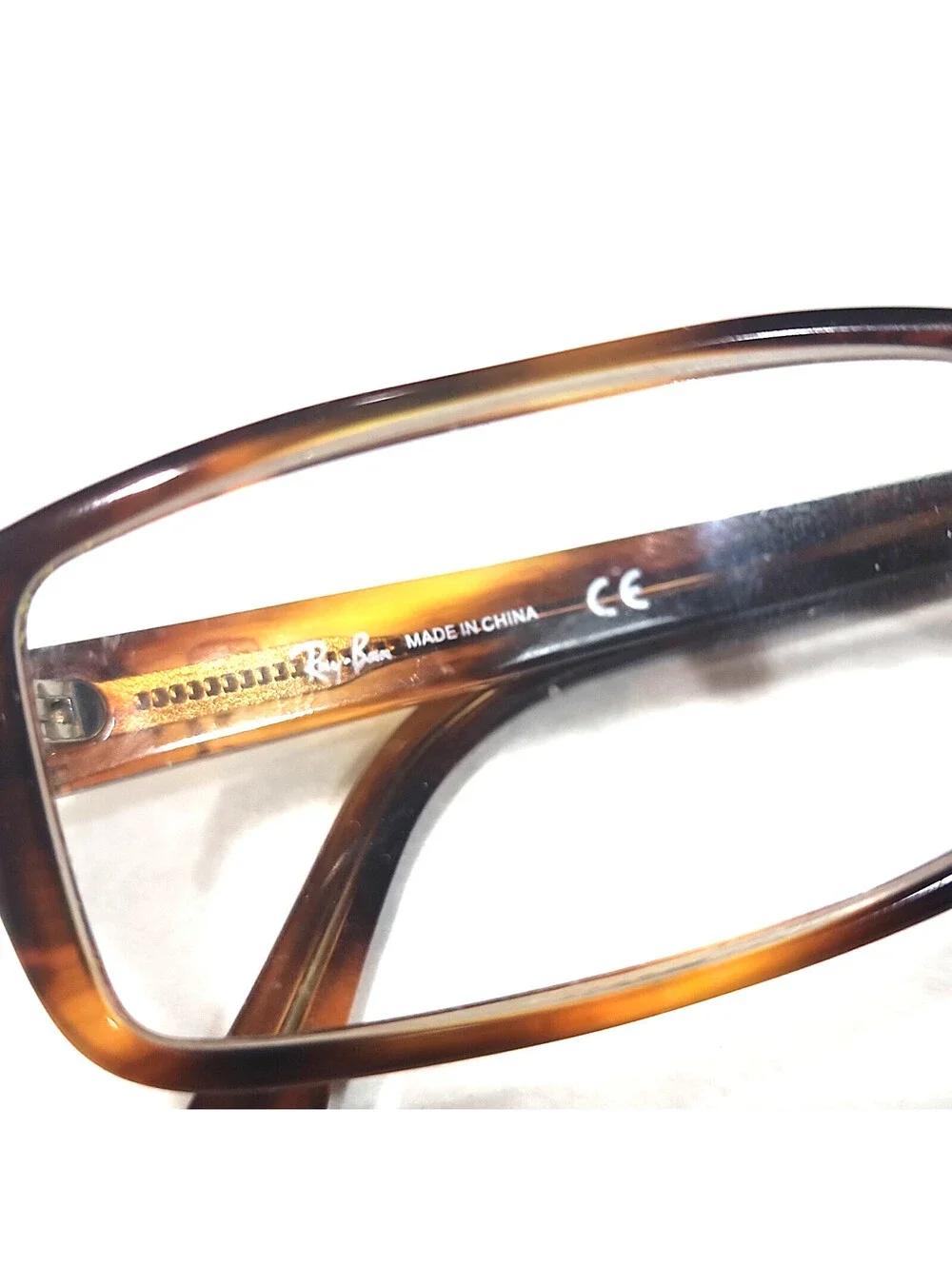 Ray Ban RB5120 2444 Tortoise Rectangle Eyeglasses 52-17 135